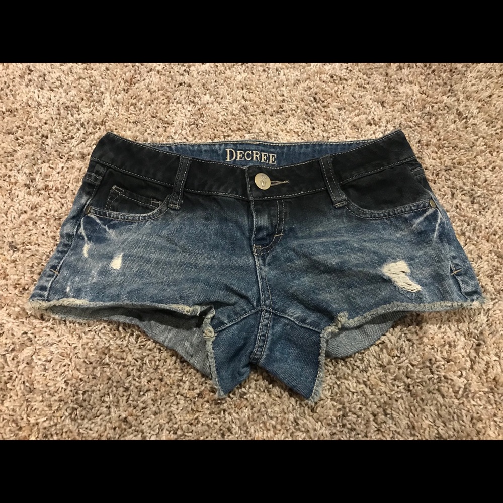 Decree Ombré Shorts Ladies Size 1